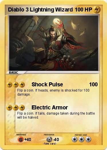 Pokemon Diablo 3 Lightning Wizard