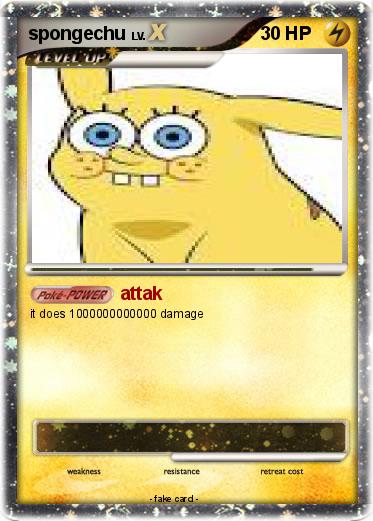 Pokemon spongechu