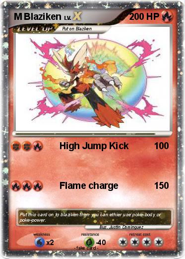 Pokemon M Blaziken