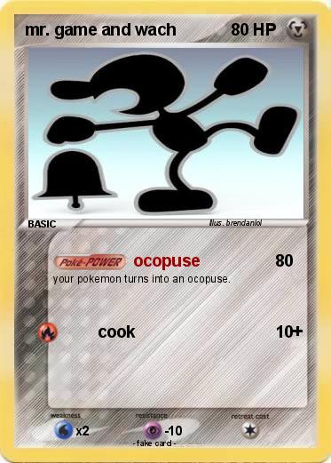 Pokemon mr. game and wach
