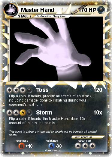 Pokemon Master Hand