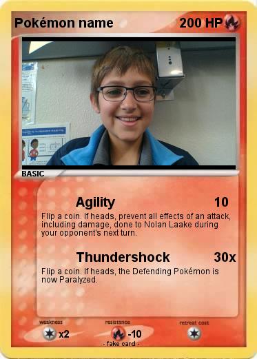 Pokemon Pokémon name