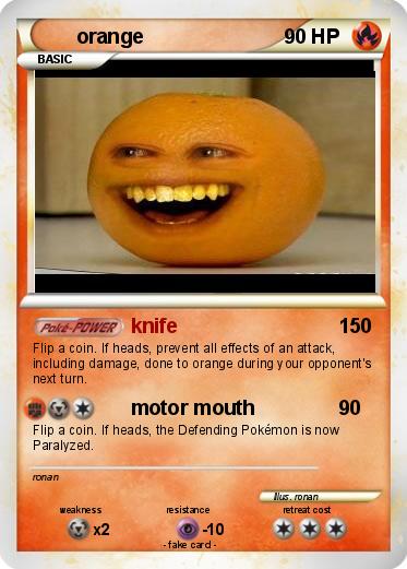 Pokemon orange