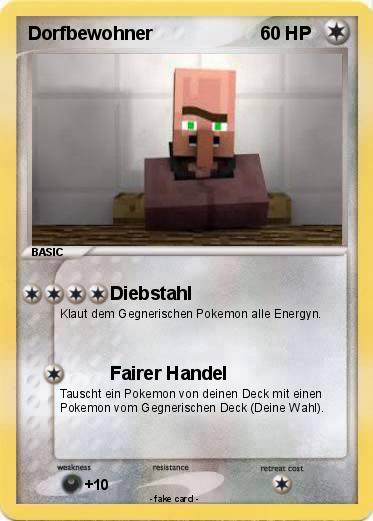 Pokemon Dorfbewohner