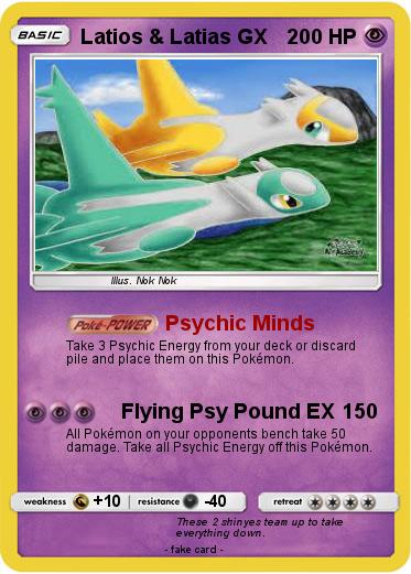 Pokemon Latios & Latias GX