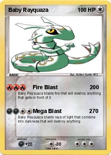 Pokemon Baby Rayquaza