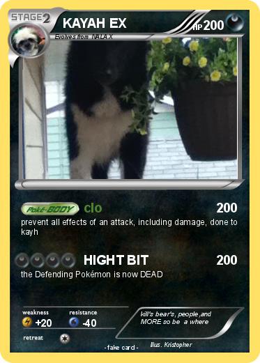 Pokemon KAYAH EX