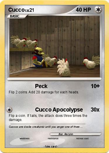 Pokemon Cucco