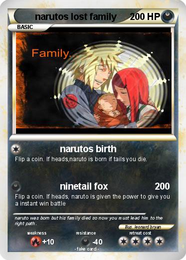 Pokemon narutos lost family