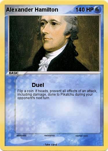 Pokemon Alexander Hamilton