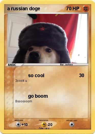 Pokemon a russian doge
