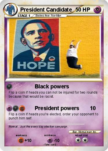 Pokemon President Candidate
