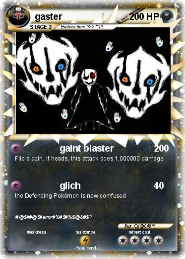 Pokemon gaster