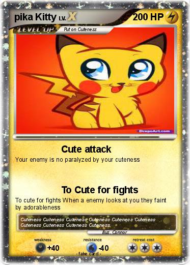 Pokemon pika Kitty