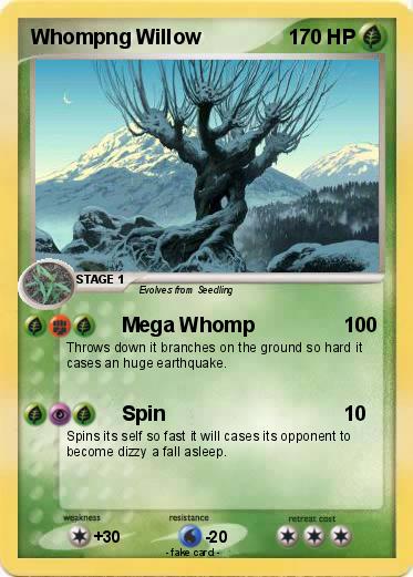 Pokemon Whompng Willow
