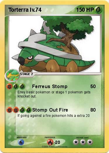 Pokemon Torterra lv.74