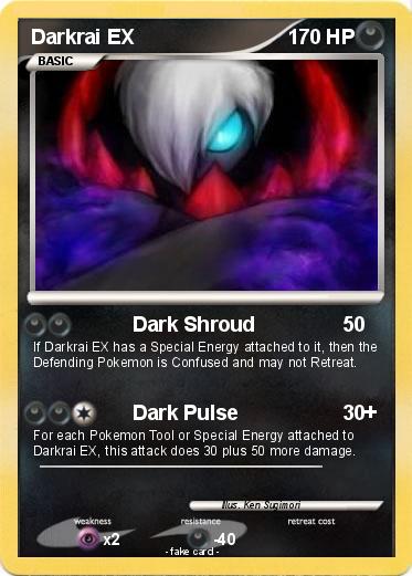 Pokemon Darkrai EX