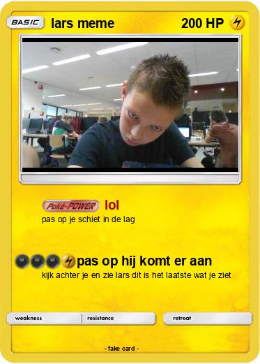 Pokemon lars meme
