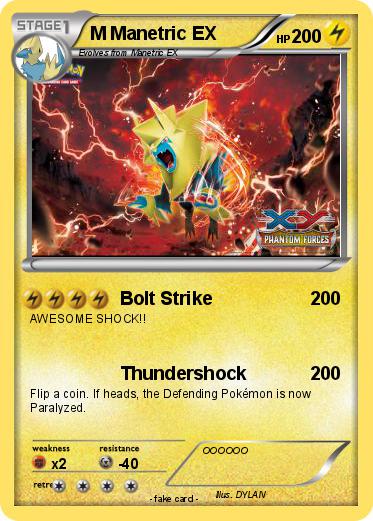 Pokemon M Manetric EX