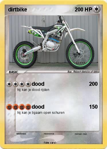 Pokemon dirtbike