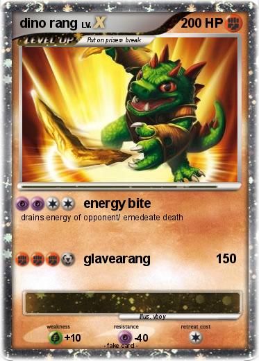 Pokemon dino rang