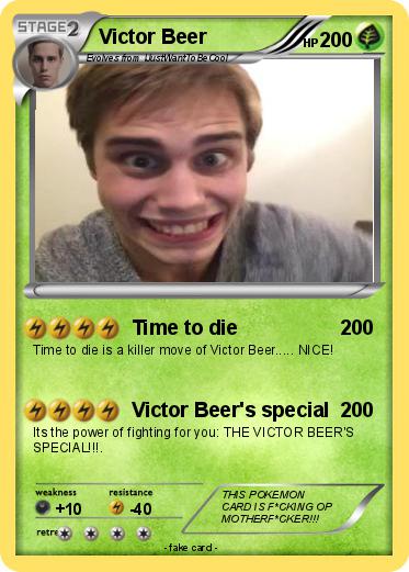 Pokemon Victor Beer