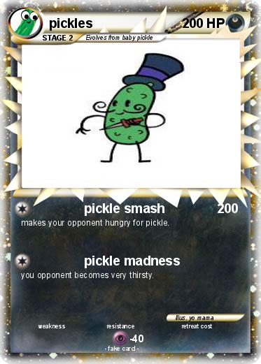 Pokemon pickles