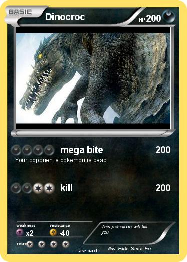 Pokemon Dinocroc