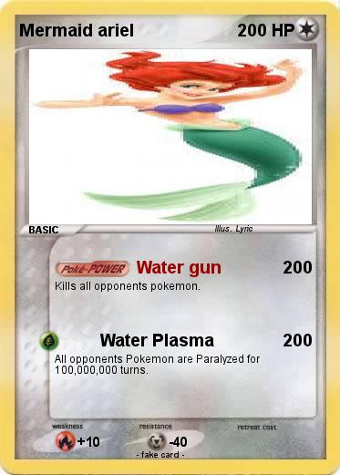 Pokemon Mermaid ariel