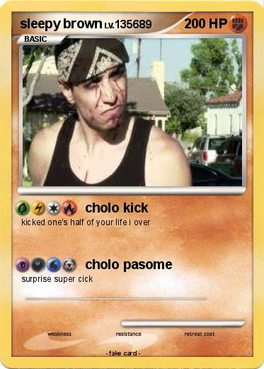 Pokemon sleepy brown