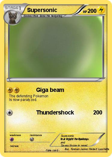 Pokemon Supersonic