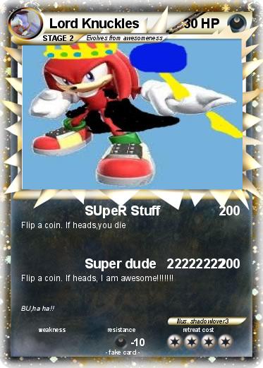 Pokemon Lord Knuckles