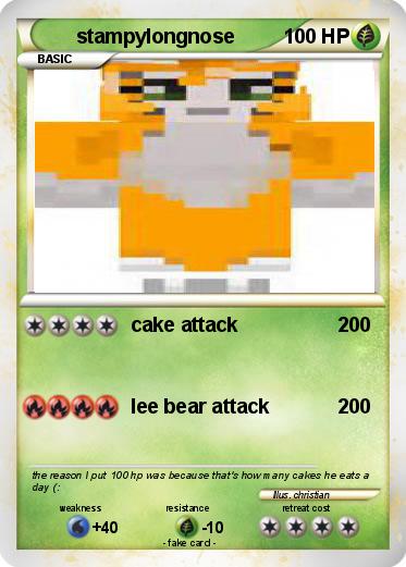 Pokemon stampylongnose