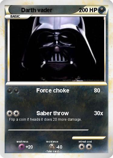 Pokemon Darth vader