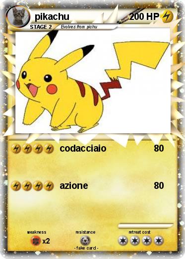Pokemon pikachu