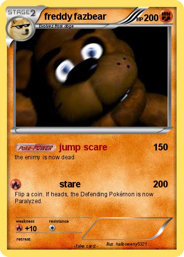 Pokemon freddy fazbear