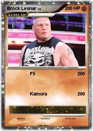 Pokemon Brock Lesnar