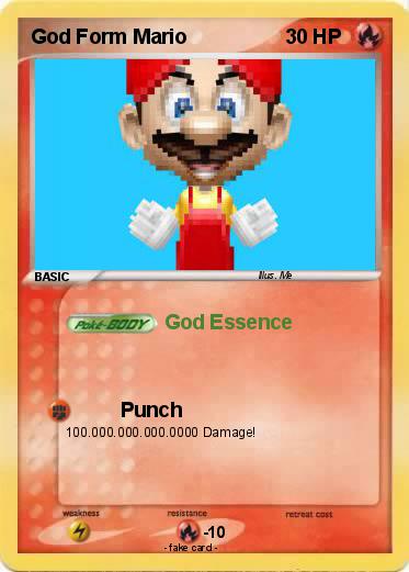 Pokemon God Form Mario