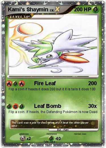 Pokemon Kami's Shaymin