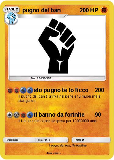Pokemon pugno del ban