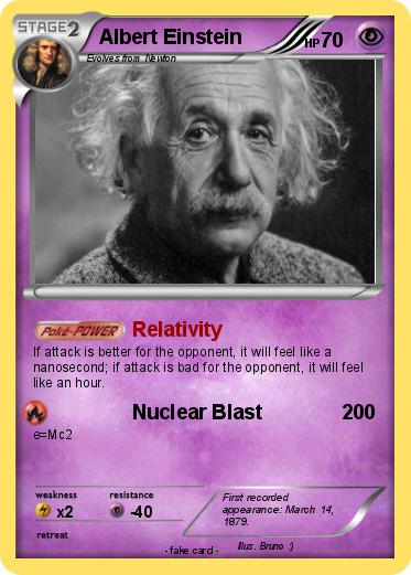 Pokemon Albert Einstein