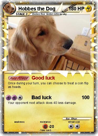 Pokemon Hobbes the Dog