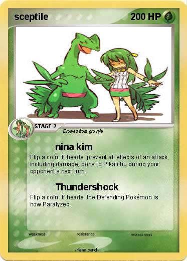 Pokemon sceptile