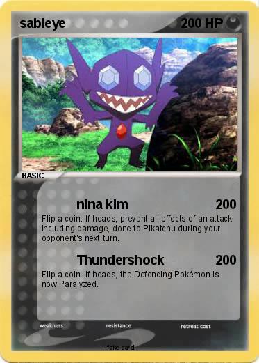 Pokemon sableye