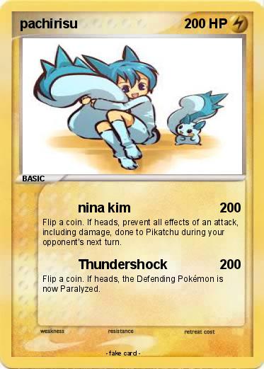 Pokemon pachirisu