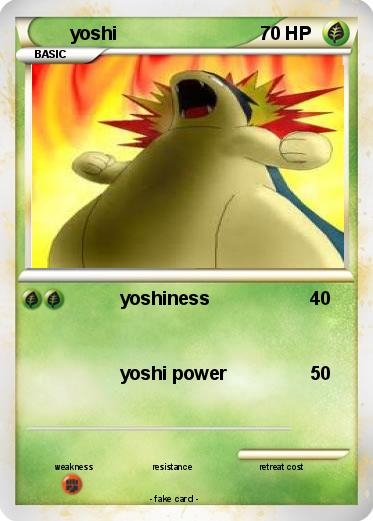 Pokemon yoshi