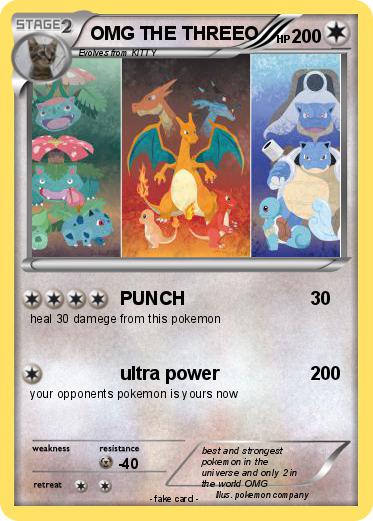 Pokemon OMG THE THREEO