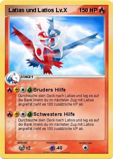 Pokemon Latias und Latios Lv.X