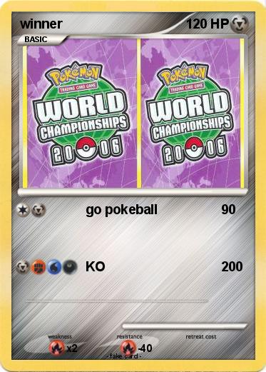 Pokemon winner
