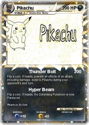 Pokemon Pikachu